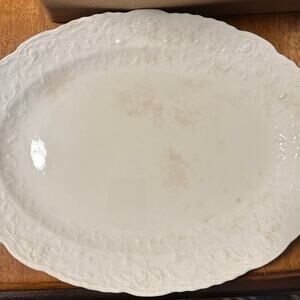 Vintage Pope Gosser  platter 13"x10".  Made in Steubenville